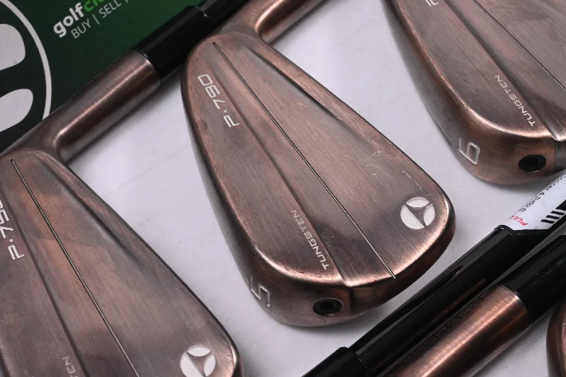 Taylormade P790 Aged Copper Irons / 4-PW / Stiff Flex KBS Tour Lite Shafts