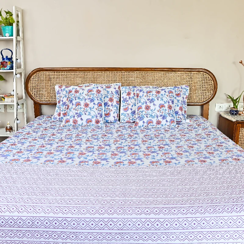 Bunaai ReadySet Handblock Printed Bedsheet