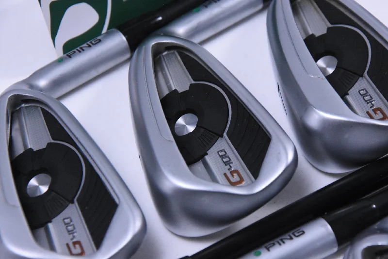 Ping G400 Irons / 5-PW+SW / Green Dot / Regular Flex Ping Alta CB Shafts