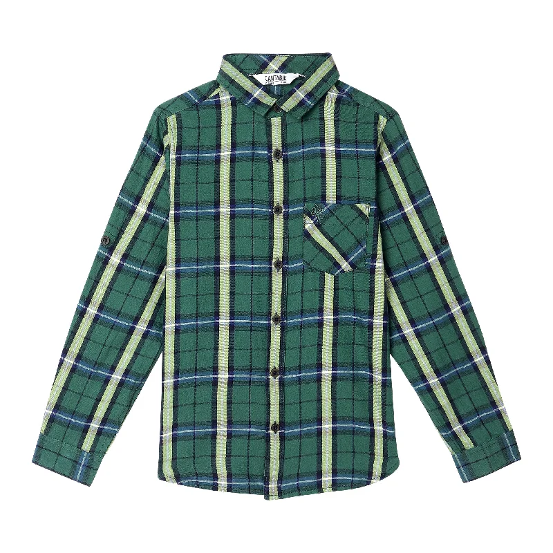 Boys Green Shirt