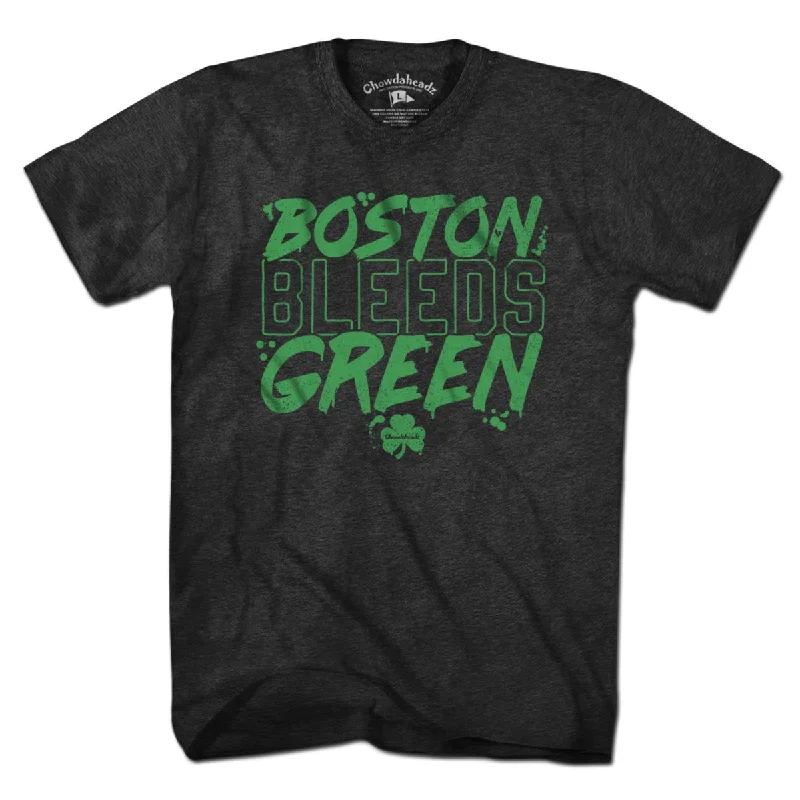 Boston Bleeds Green T-Shirt