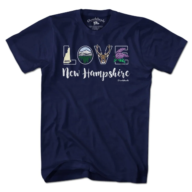 Lifestyle Love New Hampshire T-Shirt