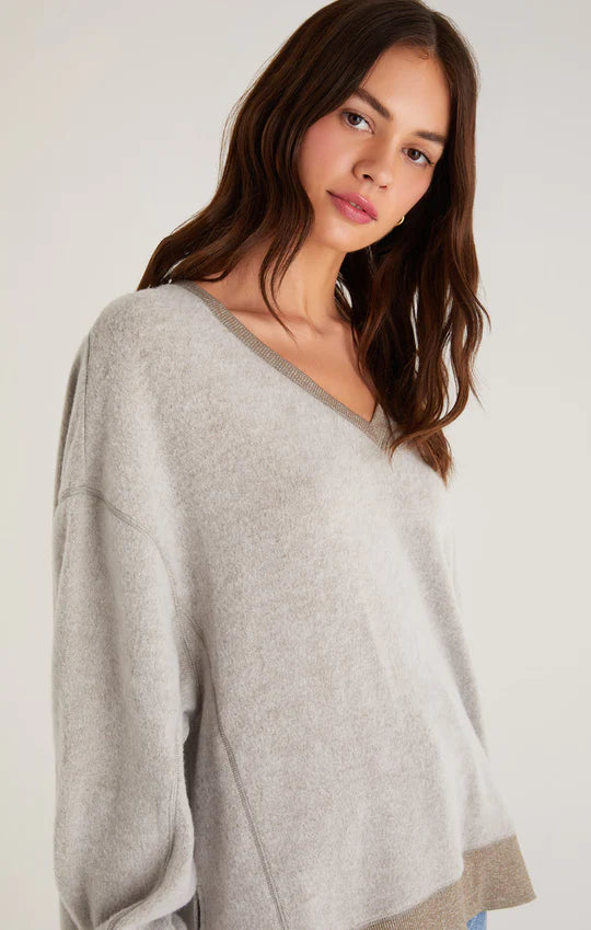 Cozy V-Neck Modern Weekender