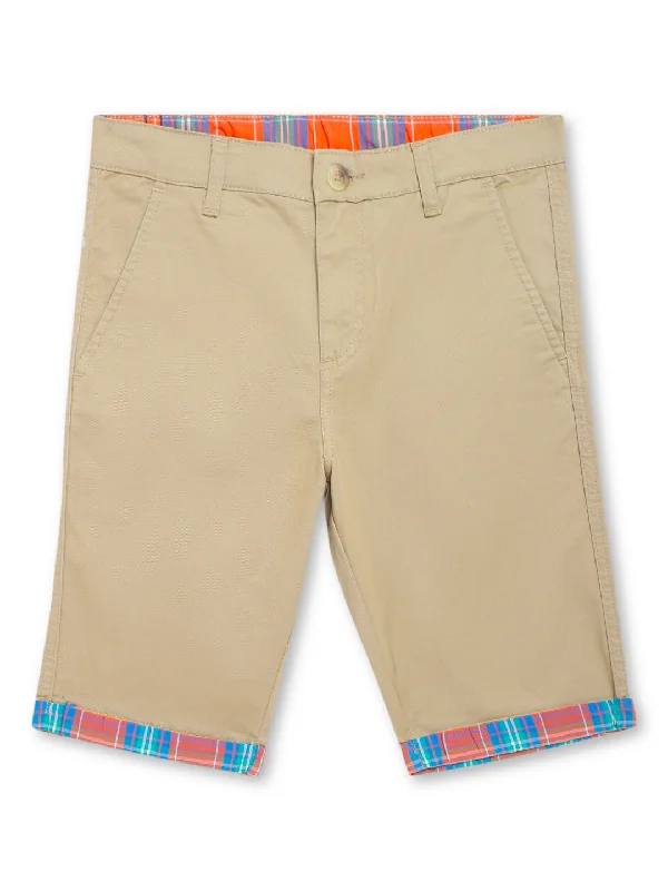 Boys Khaki Shorts