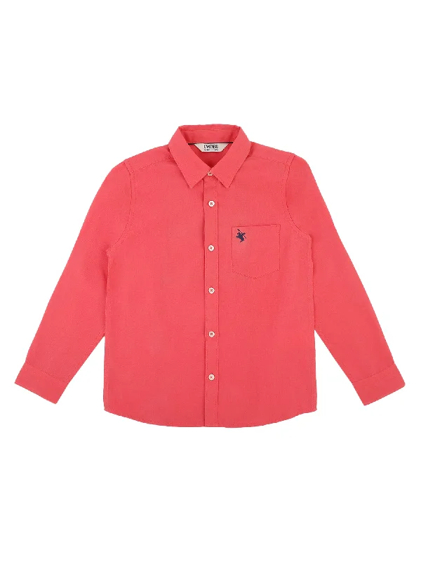 Boys Coral Shirt