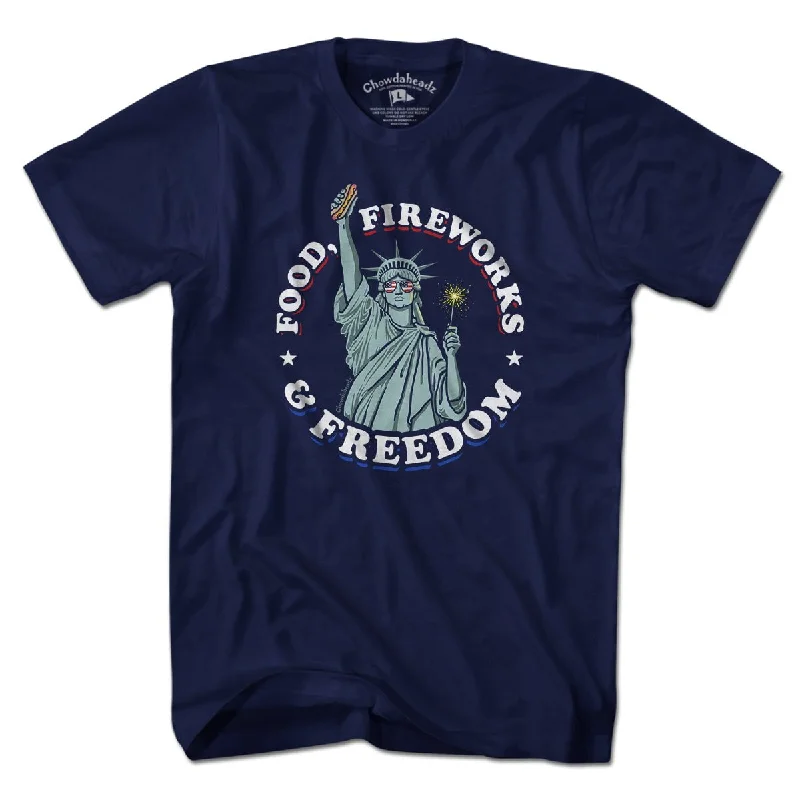 Food Fireworks & Freedom T-Shirt