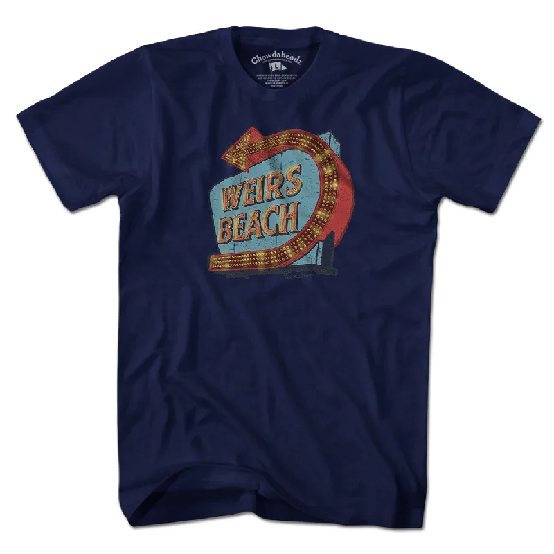 Weirs Beach Sign T-Shirt