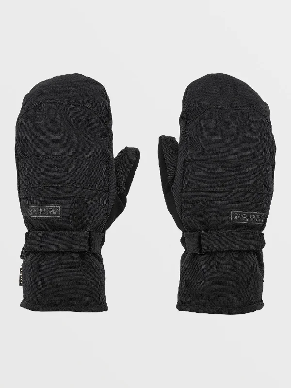 Fresh And Natural Womens Peep Gore-Tex Mitts - Black