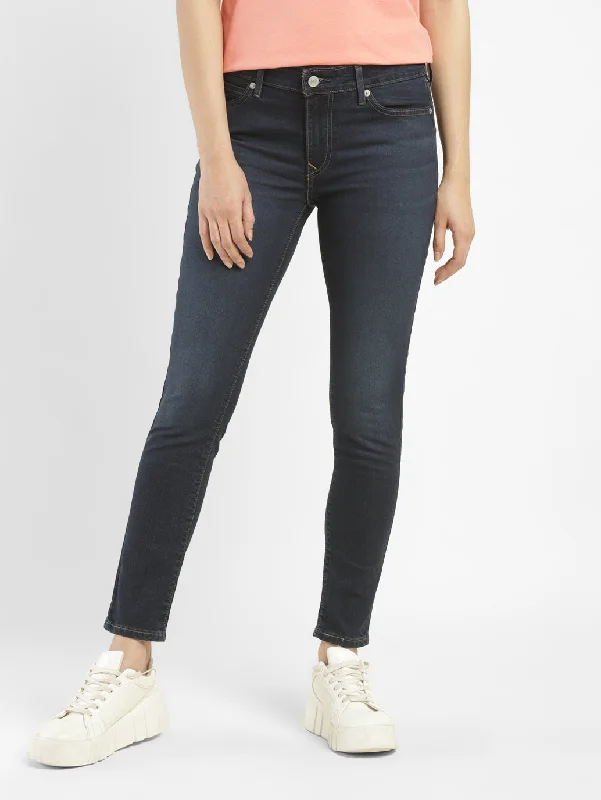 Elegant Tailoring Women's Mid Rise 711 Skinny Fit Jeans