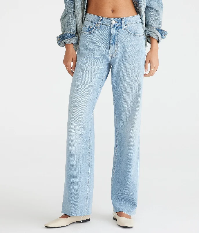 Playful Style Aeropostale High-Rise Wide Leg Jean