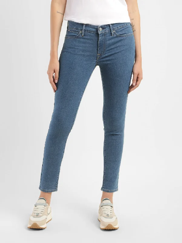 Celebrity Must-have Women's Mid Rise 711 Skinny Fit Jeans