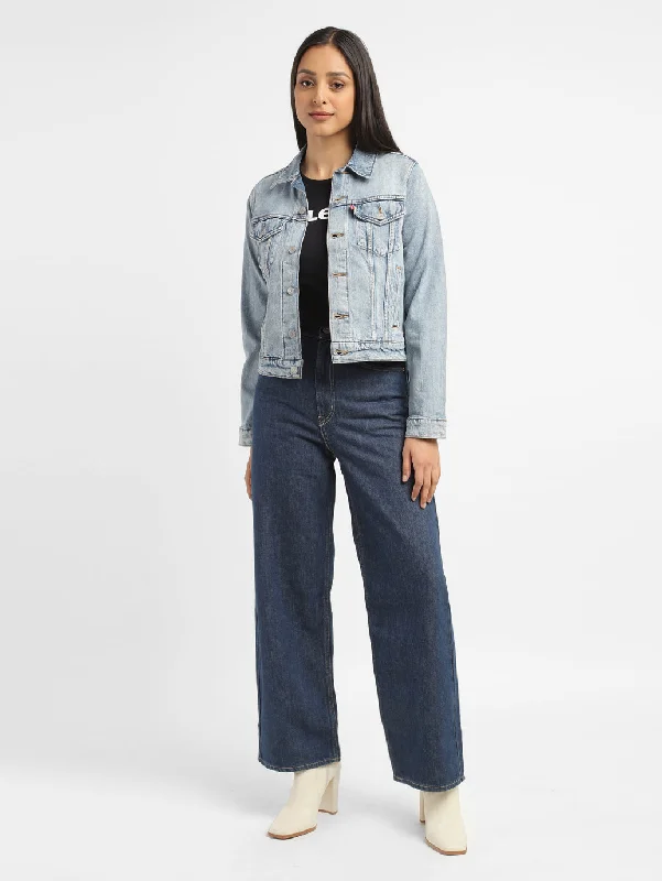 Lazy Home Women's High Rise Loose Fit Jeans
