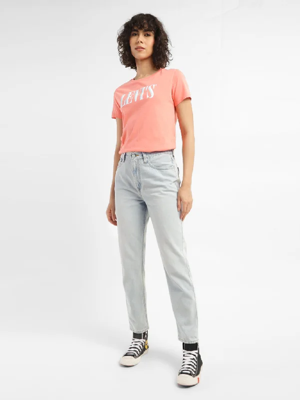 Retro Fashion Women's High Rise 80s New Loose Fit Mom Jeans