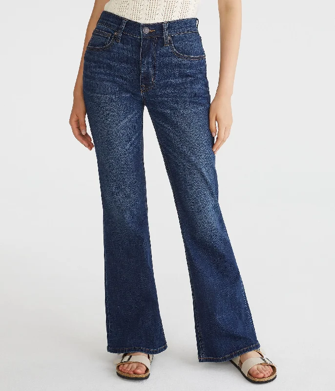 Street Charm Aeropostale Flare High-Rise Jean