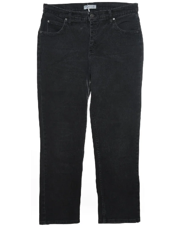 Black Lee Jeans - W34 L29