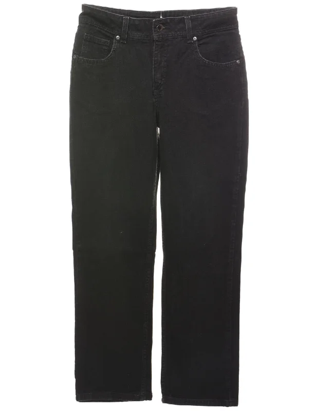 Black Lee Straight-Fit Jeans - W31 L30