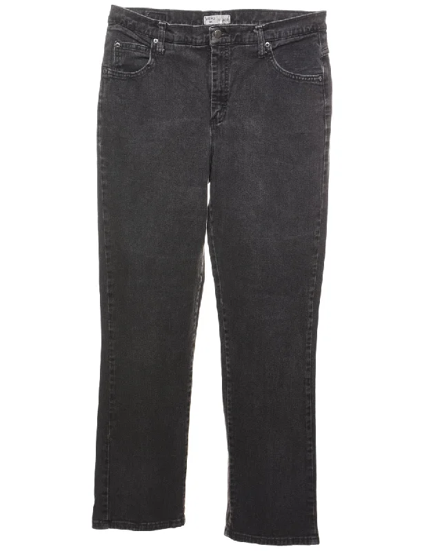 Black Lee Tapered Jeans - W34 L31