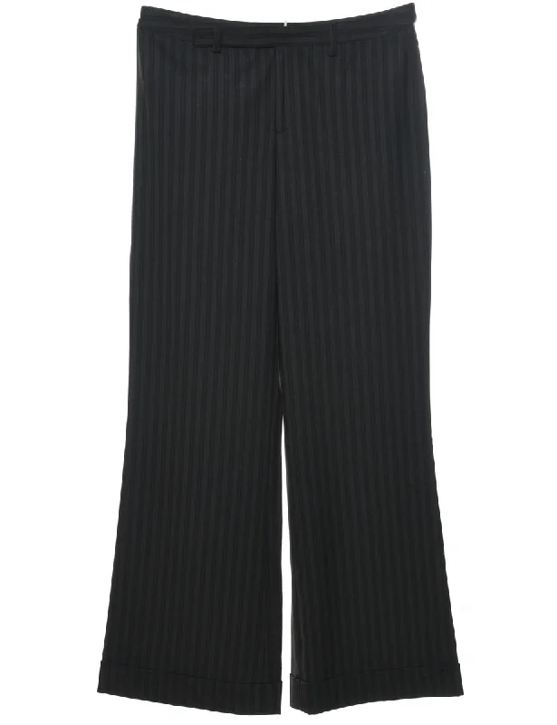 Striped Pattern Trousers - W32 L32