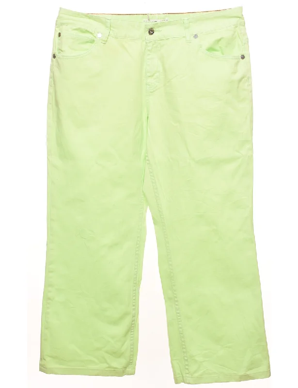 Tommy Hilfiger Lime Green Jeans - W36 L27