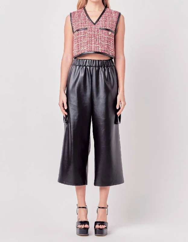 Down The Road Pant In Black